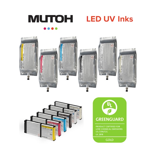 Procedura di messa a riposo stampanti Mutoh con Inchiostri UV LED Rigid, Flex e Neutral